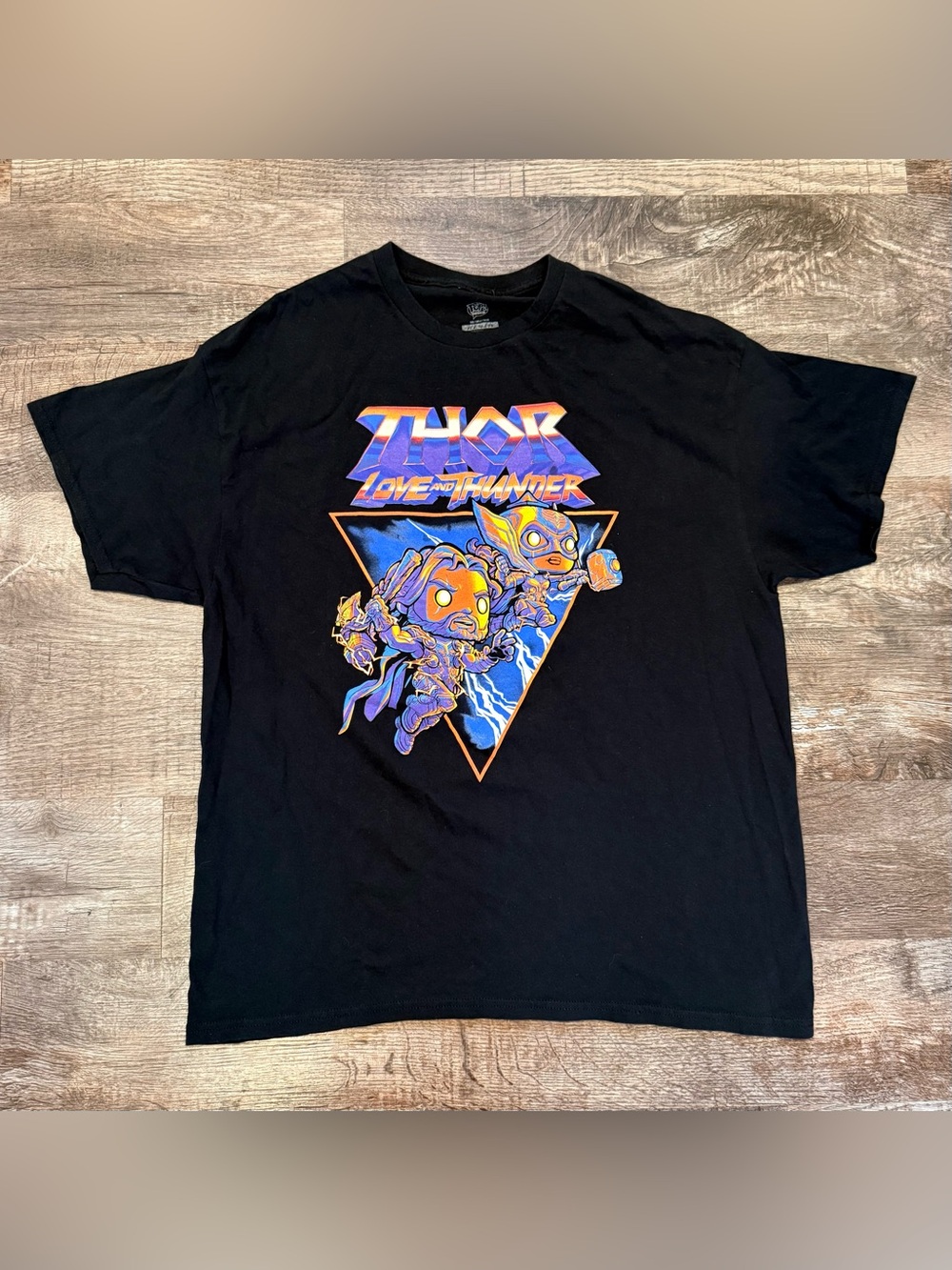 Funko POP! Tees Marvel Thor Love and Thunder Graphic Tee XL Marvel Studies